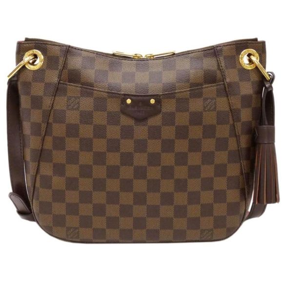 Louis Vuitton Damier South Bank Shoulder Bag With Tassel Charm - Picture 1 of 16